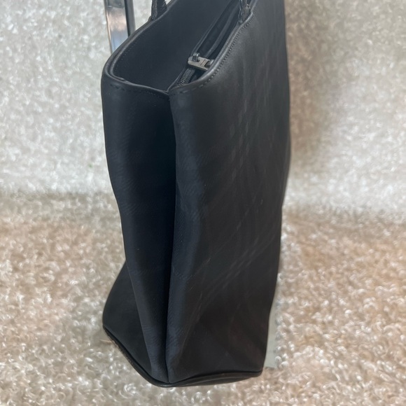 Burberry Coated Canvas Check Handle Bag - Picture 4 of 15